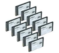 vhbw 10x batería reemplaza Doro DBR-800A para móvil, Smartphone (900 mAh, 3,7 V, Li-Ion)