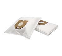 vhbw 10x Bolsa aspiradora compatible con Philips Classique Serie, HR 6300 - HR 6800 aspiradora - vellón micro, 31 cm x 22 cm, blanco