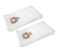 vhbw 10x Bolsa aspiradora reemplaza Bosch 2607432038 para aspiradora - vellón micro, 70,2 cm x 40 cm, blanco