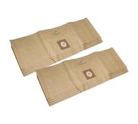 vhbw 10x bolsa compatible con Bosch AdvancedVac 20 aspiradora - 29,5 cm x 26 cm marrón