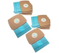 vhbw 10x bolsa compatible con Electrolux Lux 1 Classic, 1 Royal, D820, 1 aspiradora - 22,5 cm x 19 cm azul claro