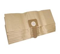 vhbw 10x bolsa compatible con Fakir/Nilco S 30 NT (R), S 35 (R), S 35, S 40 NT aspiradora - capacidad de 20 L 34 cm x 23,7 cm marrón