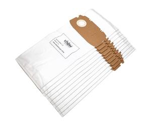 vhbw 10x bolsa compatible con Festo Festool Cleantec CTL Mini, CTL Midi, CT Mini, FIS-CTL Mini aspiradora - 34 cm x 26 cm blanco