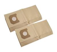 vhbw 10x bolsa compatible con Kärcher NT 35/1 Ap, NT 25/1 Ap, NT 35/1 Eco Te, NT 35/1 Eco aspiradora - 29 cm x 21 cm marrón