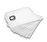 vhbw 10x bolsa compatible con Kärcher SE 5.100, SE 6.100, WD 4 S V-20/5/22, WD 4 V-20/5/22 aspiradora - vellón micro, 51 cm x 43 cm blanco