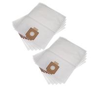 vhbw 10x bolsa compatible con Kärcher T 12/1 Professional aspiradora - 36 cm x 23,5 cm blanco