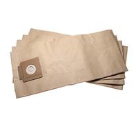 vhbw 10x bolsa compatible con Kärcher T 17/1, T15/1 Professional, T 17/1 eco!efficiency aspiradora - papel, 51 cm x 23,25 cm marrón