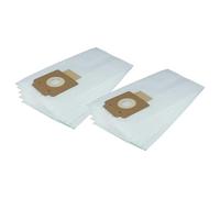 vhbw 10x bolsa compatible con Kärcher T 9/1 BP aspiradora - 33,5 cm x 18,5 cm blanco