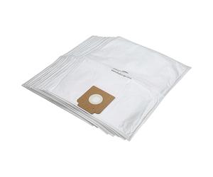 vhbw 10x bolsa compatible con Kärcher T17/1, T12/1, T15/1 aspiradora - 40 cm x 24 cm blanco - Reemplaza 6.907-017.0, 6.904-315.0, 6.904-312.0