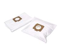 vhbw 10x bolsa compatible con Moulinex Compact 1100, 1150, 1200, 1250, 1300, 1350 aspiradora - vellón micro, 28,5 cm x 19 cm blanco
