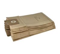 vhbw 10x bolsa compatible con Nilfisk/Alto GD 1000, 1000 Series, 1005, 1010, 111, 2000, 710, 910, 911 aspiradora - papel, marrón