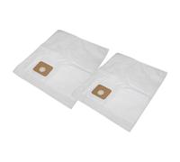 vhbw 10x bolsa compatible con Nilfisk Multi II 30 T Inox VSC aspiradora - vellón micro, 54,15cm x 49.5cm, blanco