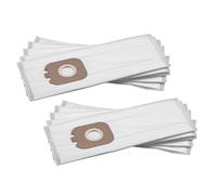 vhbw 10x bolsa compatible con Rowenta Powerline Eco RH7131, RH7403IA, RH7416IA, RH7102, RH7121IA aspiradora - 30 cm x 13 cm blanco