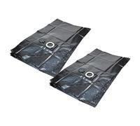 vhbw 10x bolsa compatible con Starmix ISC 25 L aspiradora - 34,4 cm x 23,5 cm negro