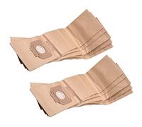 vhbw 10x bolsa compatible con Stihl SE 120 aspiradora - papel, marrón
