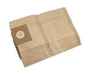 vhbw 10x bolsa papel para aspirador robot aspirador multiusos reemplaza Kärcher 6.904-259.0, 6.904-351.0, 6.904-406, 6.904-407, 6.904-409, 6.906-101