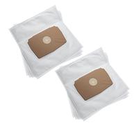 vhbw 10x bolsa reemplaza Lux 11585004 para aspiradora - vellón micro, 31 cm x 30.2 cm, blanco
