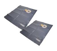 vhbw 10x bolsa reemplaza Nilfisk 302000728 para aspiradora - 35,8 cm x 20 cm gris