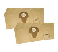 vhbw 10x bolsa reemplaza Parkside 30250132 para aspiradora - papel, 58,5 cm x 25,4 cm marrón