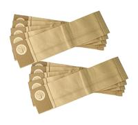 vhbw 10x bolsa reemplaza Taski 8502.16, 7615400502516 para aspiradora - papel de filtro/cartón, 38,5 cm x 10 cm marrón