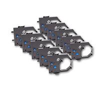 vhbw 10x Cinta de color de escritura compatible con IBM 2380-001, 11A3540, 2380-1, 2381, 2380, 1040930, 2300 impresora de matriz o de tickets - negro