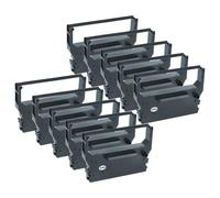 vhbw 10x Cinta de color de escritura compatible con IBM 4614 impresora de matriz o de tickets - negro