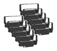 vhbw 10x Cinta de color de escritura compatible con Samsung SRP 280 | para SRP 270 impresora de matriz o de tickets - lila