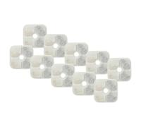 vhbw 10x Filtro Compatible con Catit PIXI Bebedero para Gatos y Perros - Elemento filtrado