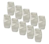 vhbw 10x Filtro compatible con Einhell ASA 550/100, RT-VE 550 sistema extracción para máquinas para madera