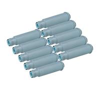 vhbw 10x Filtro de agua reemplaza Europart 812168 para máquina de café automática, cafetera exprés - gris