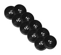 vhbw 10x filtro de carbón activado compatible con Kolbe PLUS 350 ED campanas cocina