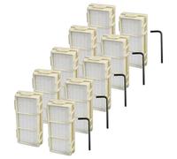 vhbw 10x Filtro HEPA reemplaza Dyson 965280-01 para secador de manos - H13, amarillo