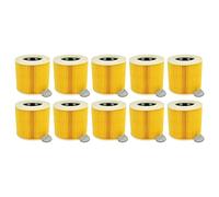 vhbw 10x Filtro plisado compatible con Kärcher NT 27/1 ME Professional