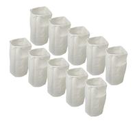 vhbw 10x Filtro reemplaza Güde 55158 para sistema extracción para máquinas para madera