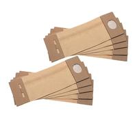 vhbw 10x filtro turbo compatible con Makita BO4563, BO4556K, BO4557, BO4565K lijadora orbital y aleatoria - Bolsa aspiradora de papel (set)