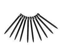 vhbw 10x lápices Compatible con Nintendo DSi XL, DS Lite, DSi Consola - 9,2 cm de Longitud, Negro