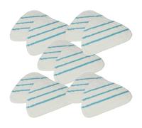 vhbw 10x Paño limpieza compatible con Vileda limpiador a vapor - blanco/azul, específico dispositivo