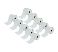 vhbw 10x Rollo de etiquetas térmica 101,5 mm x 152 mm (500 etiquetas) compatible con Toshiba TEC B572, B-EV4D impresora de etiquetas - Autoadhesivo