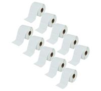 vhbw 10x Rollo de etiquetas transferencia térmica 31,7 mm x 57,15 mm (1000 etiquetas) compatible con Toshiba TEC B572, B-EV4D impresora de etiquetas