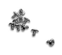 vhbw 10x tornillo compatible con iRobot Roomba 500, 510, 520, 530, 531, 532, 534, 535 robot aspirador - Set de tornillos de los cepillos laterales