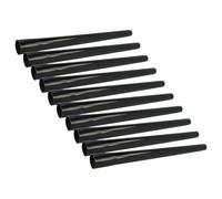 vhbw 10x Tubo universal compatible con Bosch EasyVac 3, AdvancedVac 20, UniversalVac 15 aspiradora - conexión de 35 mm, 50 cm, negro