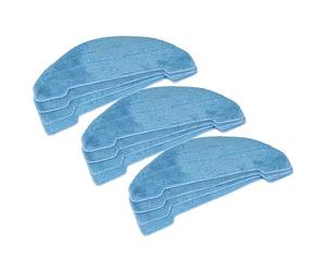 vhbw 12x paño compatible con Bagotte BG750, BG600, BG700, BG600MAX, BG800 robots fregasuelos - 4x paño