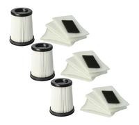 vhbw 15x Filtro compatible con Dirt Devil M2828-3, M2828-0, M2828-1, M2828-2, M2827-1 Centec, M2827-2, M2828 Centec, M2829-2, M2829-0 aspiradora -