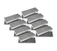 vhbw 16x filtro de carbón activado compatible con Bora series BHU, BFIU series, BFIAS, BFIA, Basic, BIAS campanas cocina - 34 x 12,2 x 4,25 cm