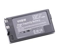 vhbw 1x batería Compatible con Canon ES-1000, ES-100, ES-200, ES-2000, E-90, E-808, ES-10V, EQ-305 cámara de vídeo (2000 mAh, 6 V, NiMH)