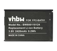 vhbw 1x batería Compatible con Fairphone 2 móvil, Smartphone (2420 mAh, 3,8 V, Li-Ion)