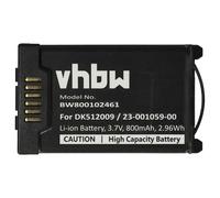 vhbw 1x batería Compatible con Mitel 612d, 622d, 632d, 620d, 622dt, 610d, 612dt, 630d, 600d teléfono Fijo o inalámbrico (800 mAh, 3,7 V, Li-Ion)
