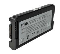 vhbw 1x batería Compatible con Panasonic Toughbook CF-29, CF-51, CF-52 Notebook (6600 mAh, 11,1 V, Li-Ion) - Reemplaza CF-VZSU29, CF-VZU29A