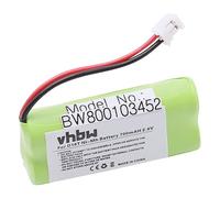 vhbw 1x batería Compatible con Sagem D16T, D16T Duo, D21T, D21V, D16T Duo 2, D18T teléfono Fijo o inalámbrico (700 mAh, 2,4 V, NiMH) - Reemplaza 2SN-AAA55H-S-JP1
