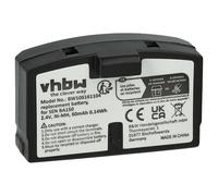 vhbw 1x Batería Compatible con Sennheiser HDI 302, Set 810, Set 820, Set 810 S, Set 820 S Auriculares inalámbricos, Cascos (60 mAh, 2,4 V, NiMH)